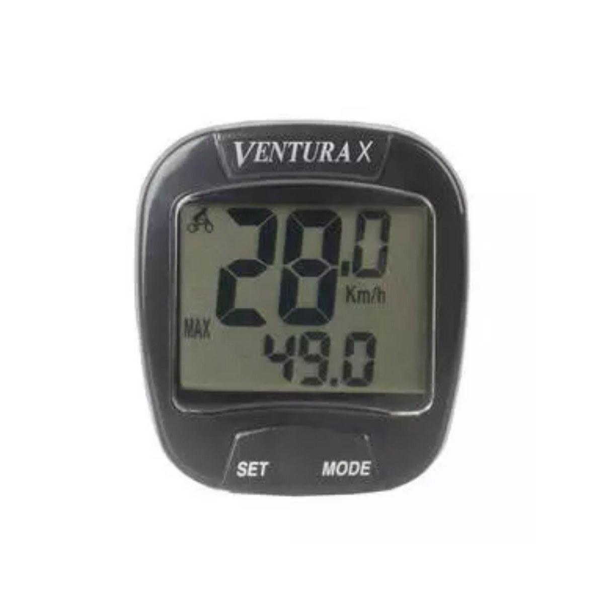 Fahrrad Computer Ventura x 10 Funktionen - Schwarz
