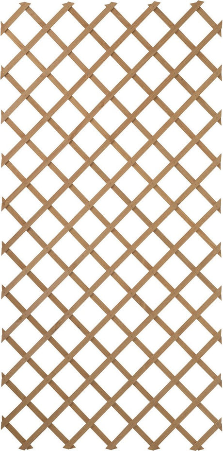 Natur - Klettergerüst aus Holz (braun) - 1 x 2m - FSC
