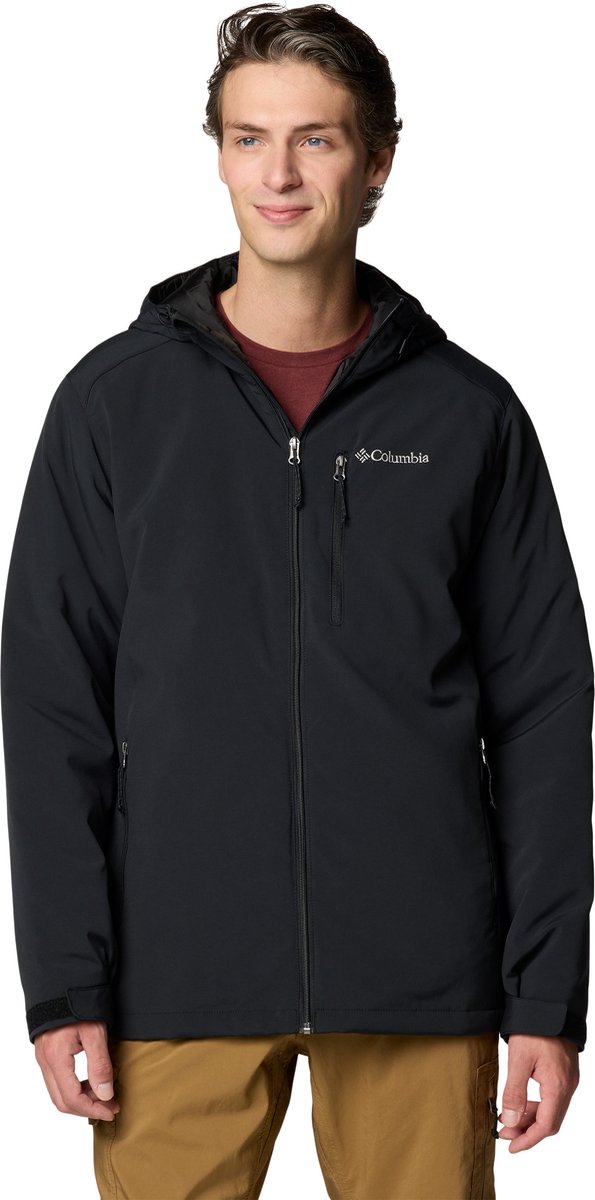 Columbia Gate Racer™ II Softshell Herren Outdoorjacke – Schwarz – Größe S