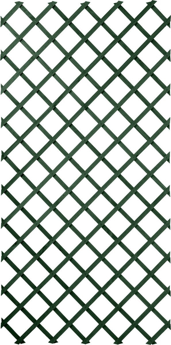 Naturpflanze Kletterregal 100x200 cm Holz Grün 6041704