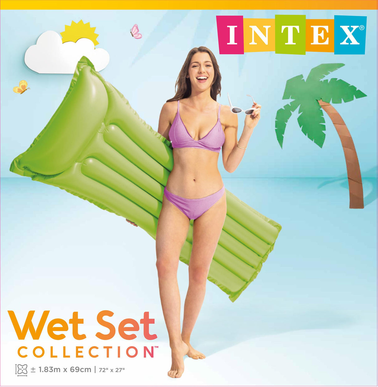 Intex Economy Luftmatratze 183x69