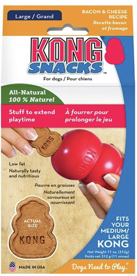 Kong Snacks Hundesnack – Speckkäse – l – 312 g