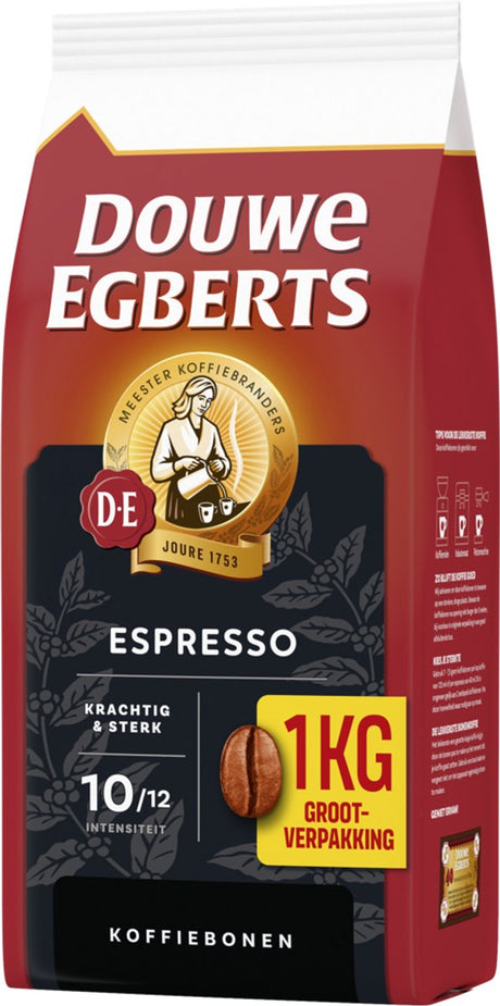 Douwe Egberts Espressokaffeebohnen – 4 x 1 kg