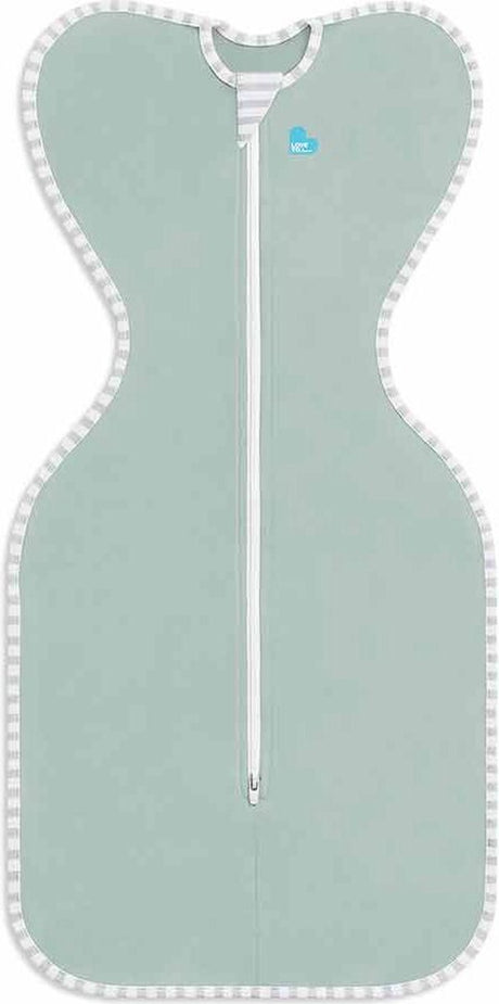 Love to dream ™ babyslaapzak swaddle up™ - inbakeren - baby 0-3 maanden - 3.5-6 kg - zomer - 0.2 tog- olijf groen