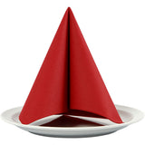 Creativ Company Servietten, Größe 40x40 cm, 60 gr, weinrot, 20 Stück 1 Box