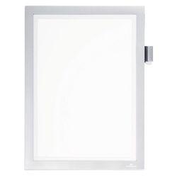 Displayrahmen langlebig Duraframe Silber A4