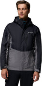 Columbia Pouring Adventure™ III Jacket Herren Outdoorjacke – Schwarz, City Grey