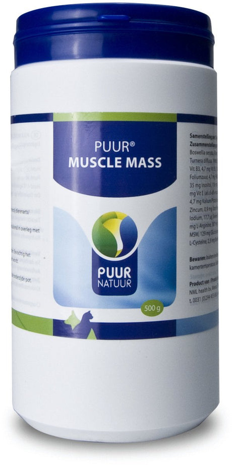 Rein natürliche Muskelmasse – Ergänzung – 500 g
