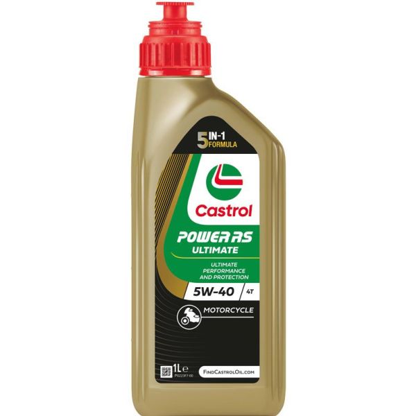Castrol Öl RS Racing 4t 5w-40 – Flasche mit 1 Liter