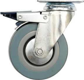 Vorel wieltorsie grijs rubber ham 75mm