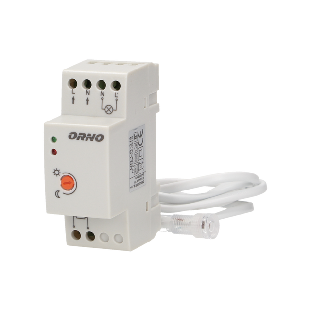Orno twilight sensor met externe ip sonde 65, 3000w