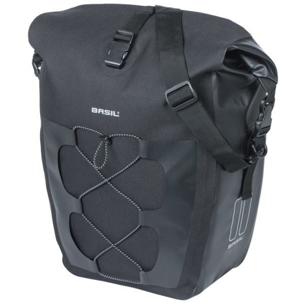 Basil Tasche Navigator l schwarz | Mikrofonhaken | 31l