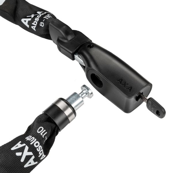 Axa Kettenschloss absolut 8-90cm schwarz