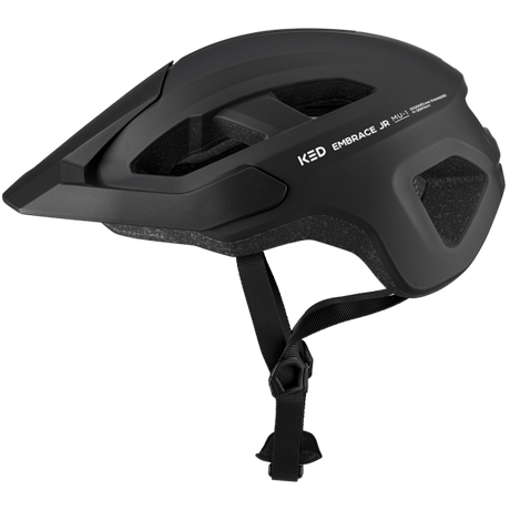 Ked Fahrradhelm Embrace Jr S-M (52–58 cm) – mattschwarz