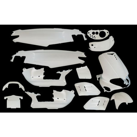 Edge Place 15-piefe für Gilera Läufer bis zum Jahr des Baujahres 08-2005-Glossy White
