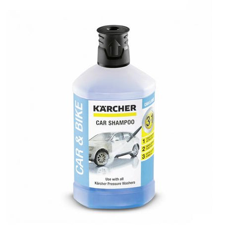 Kärcher Autoshampoo RM 610, 1 Liter Reinigungsmittel Plug 'n Clean - Hochdruckreiniger - 3-in-1-Reiniger - Fahrzeuge