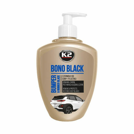 K2 Bono Black – Farbauffrischer für Kunststoff und Gummi – 500 ml