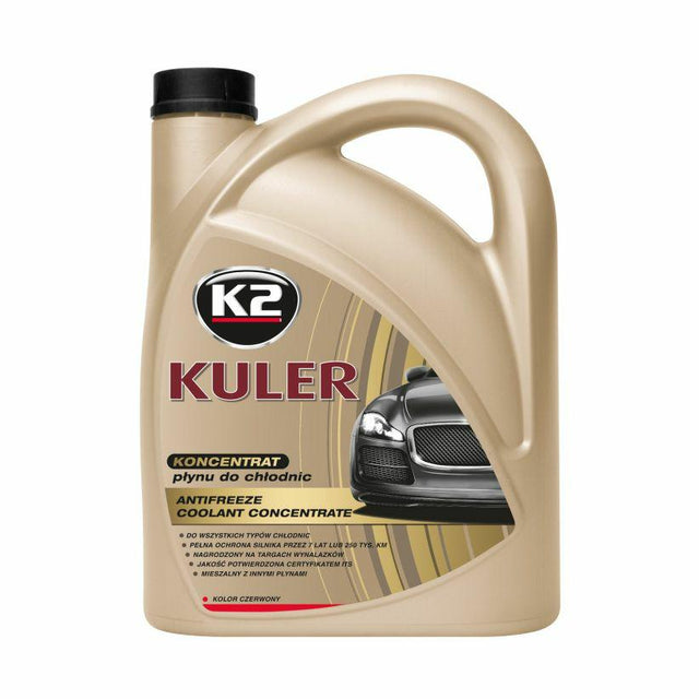 K2 concentraat voor koelvloeistof 1:1. baller -35c 4l rood