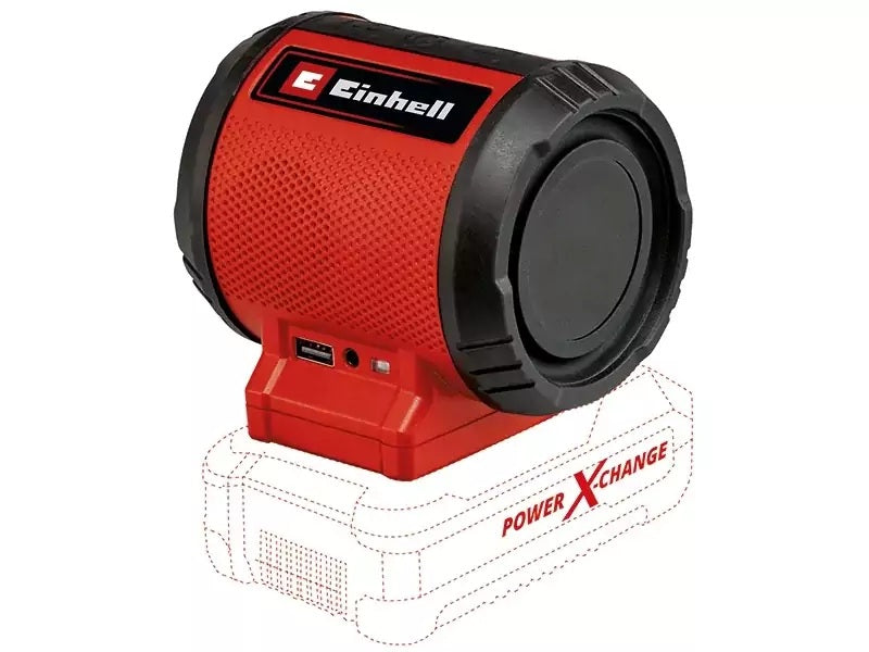 Einhell draadloze luidspreker tc-sr 18 li solo