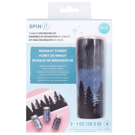 Wir sind Macher • Spin It Dekorationsset „Midnight Forest“.