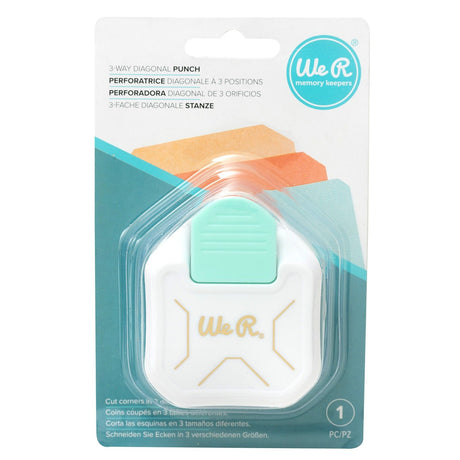 Wir sind Macher • 3-in-1-Eckstanzer diagonal