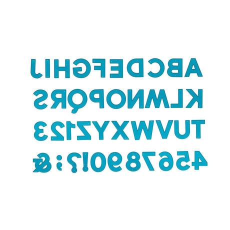 Wir sind Hersteller von Stanzformen mit großem Alphabet, 5,08 cm