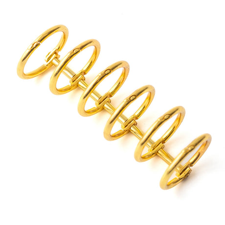 Wir sind Hersteller • Cinch-Metallscharnierbindung in Gold