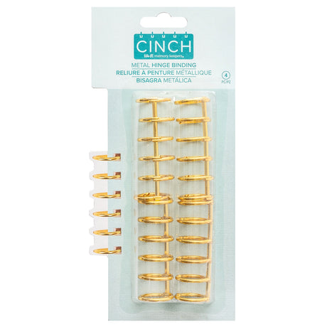Wir sind Hersteller • Cinch-Metallscharnierbindung in Gold