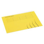 Aktenordner djois secolor a4 gelb 225 g m² Karton beidseitig