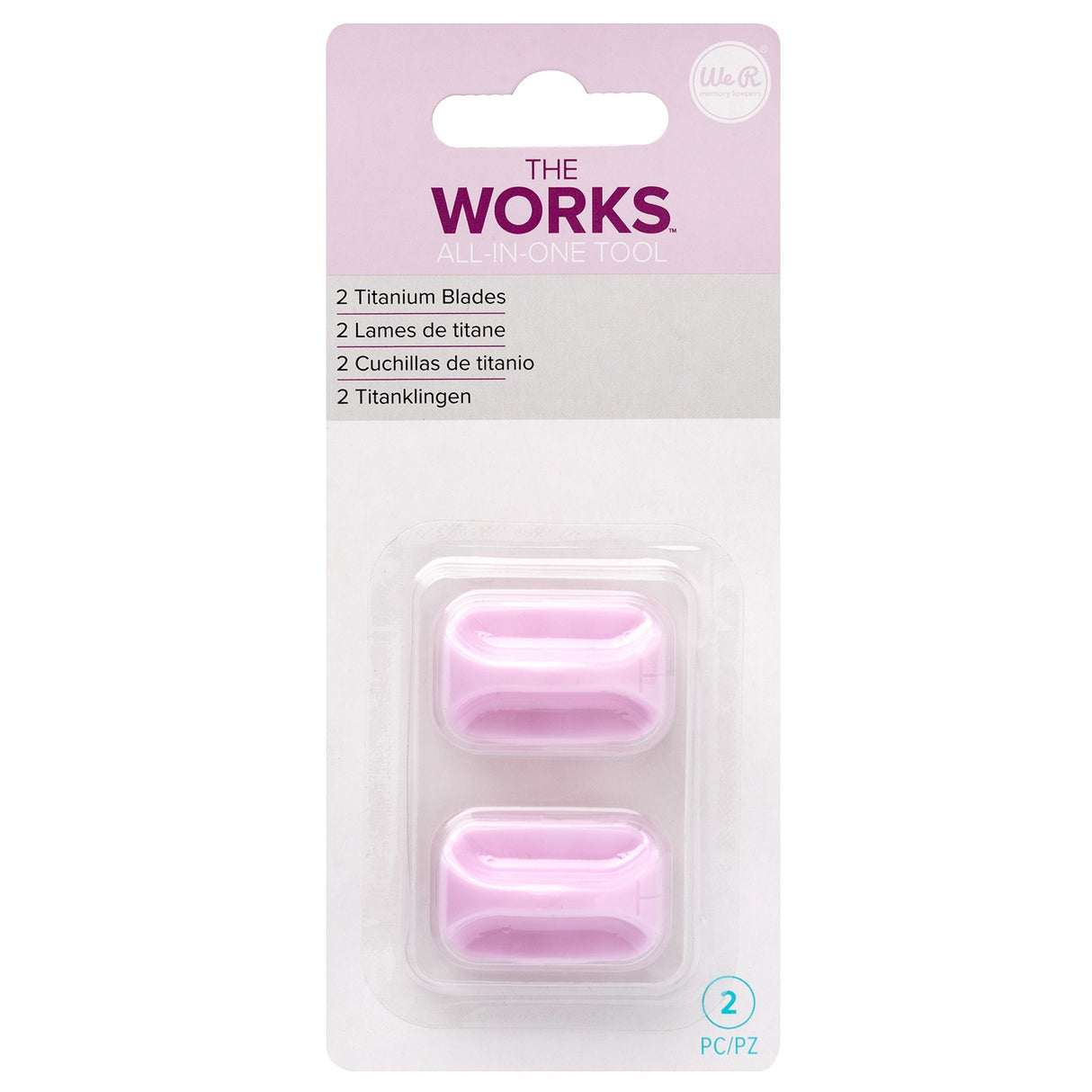 Wir sind Hersteller • der All-in-One-Ersatzklingen von The Works, 2 Stück