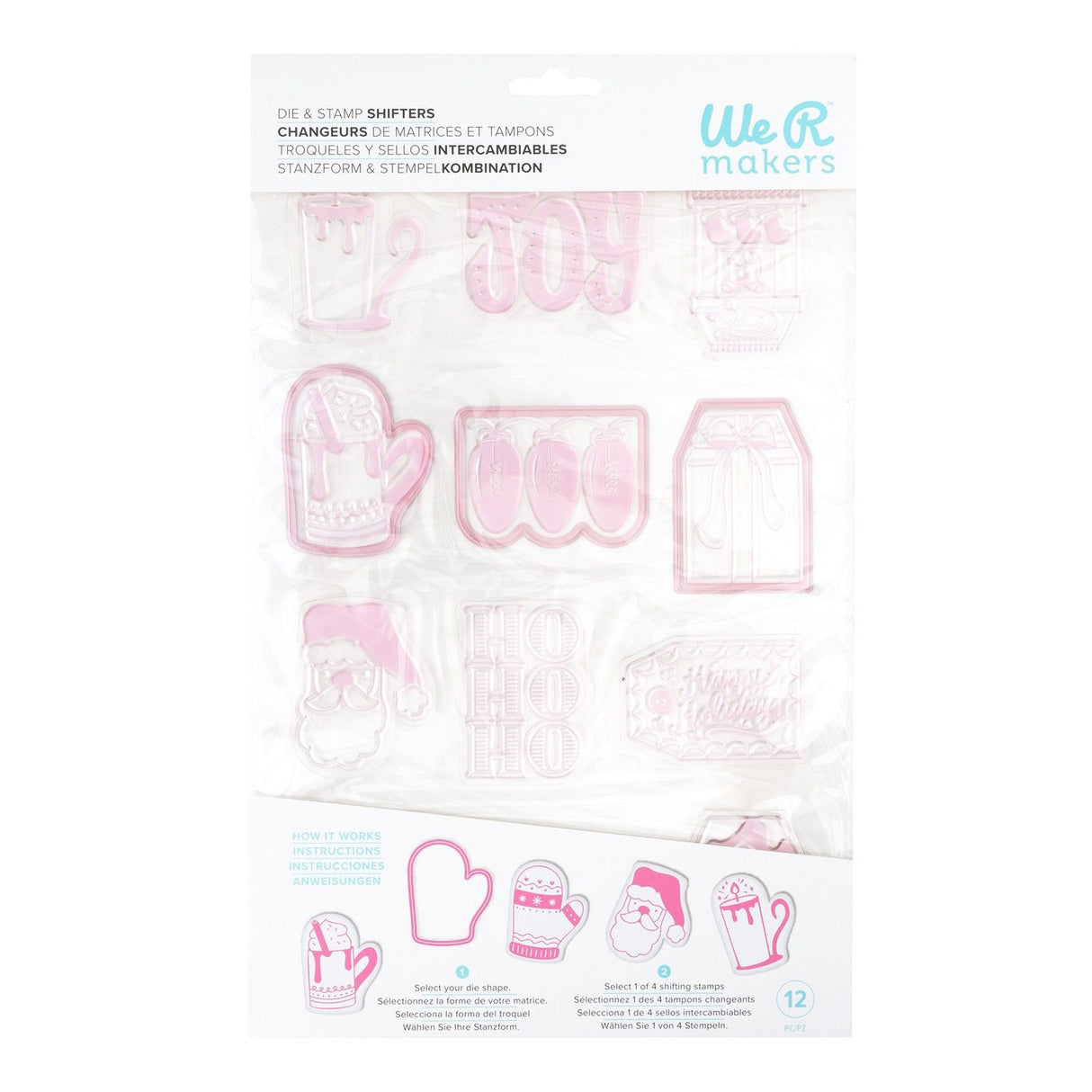 We r makers • christmas die and stamp shifters mitt