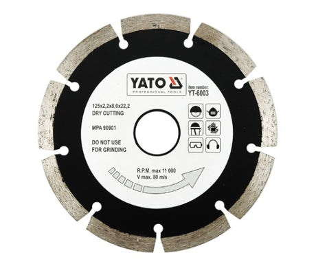 Yato diamantschild 125 segment 6003