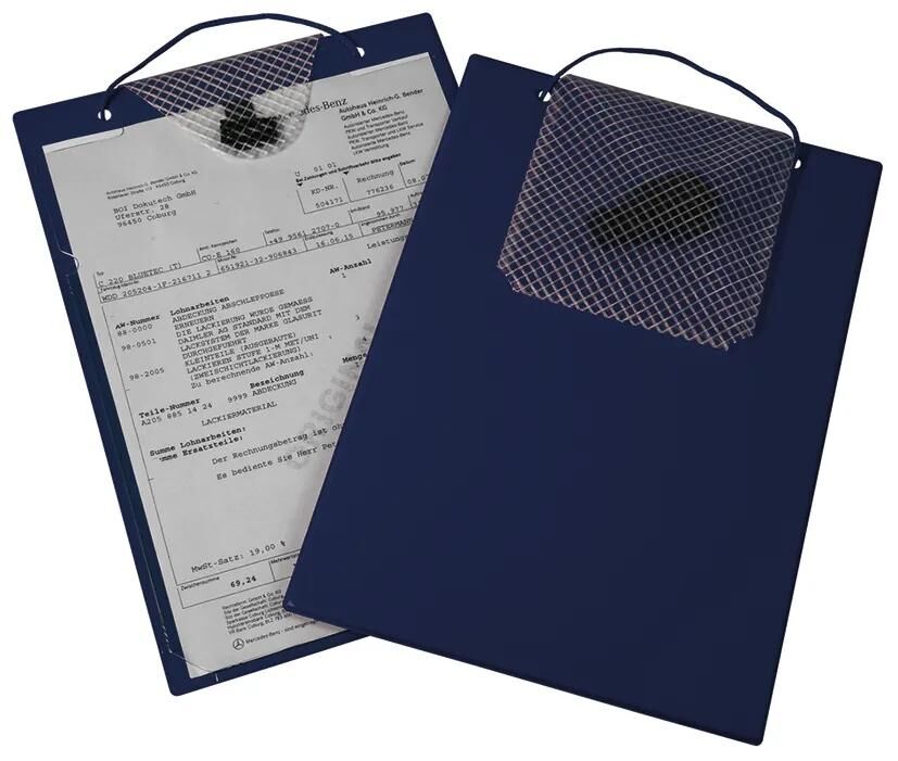Eichner Arbeitstasche Turbo Bestellmappe blau DIN A4 Turbo