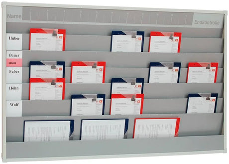 Eichner Plantafel-Fahrplantafelwagen in Breite 6 Gleise