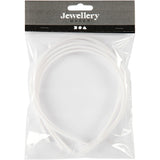 Creativ Company Hair Bands Weiß, 5st.