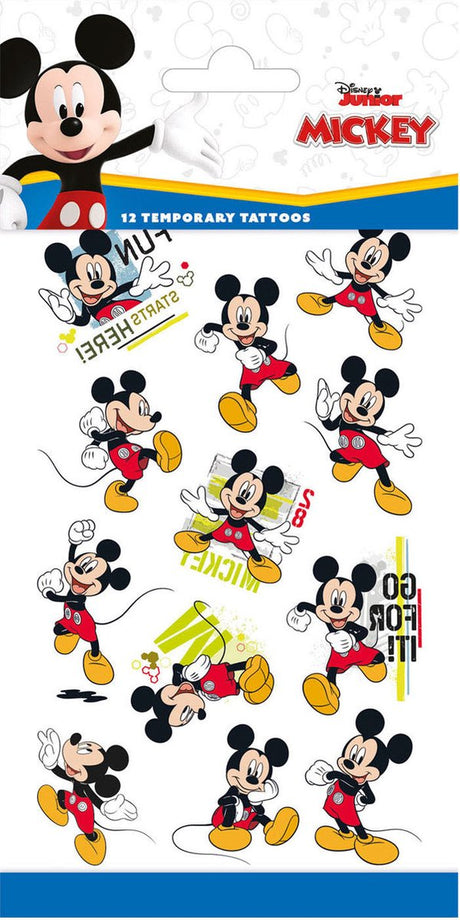 Totum Tattoos Disney Mickey Mouse