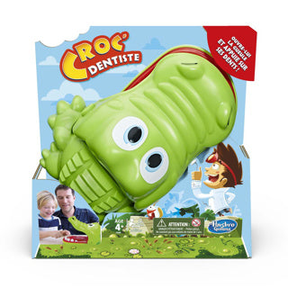 Hasbro Gaming Krokodil mit Zahnschmerzen – Actionspiel – Klassiker – Brettspiel