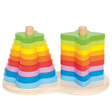 Hape Stapelturm Regenbogen