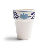 Boerenbont boerenblauw melkbeker 0,25l decor doos a 6 stuks