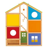 Hape Wooden 4 Seasons Dollhouse mit Möbeln