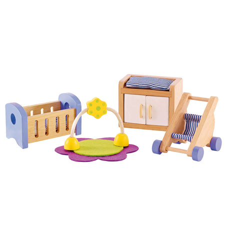 Hape Puppenhaus-Babyzimmer