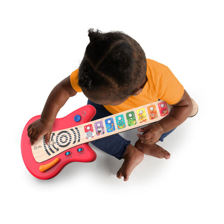 Zusammen im Einklang E-Gitarre rot