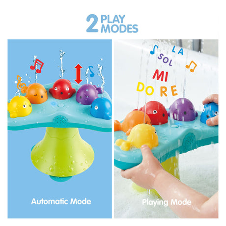 Hape Badespielzeug mit Musik-Walbrunnen