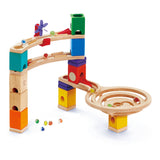 Hape Quadrilla Rennen zum Ziel Knikkerbaan