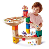 Hape Quadrilla Rennen zum Ziel Knikkerbaan