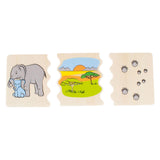 Beleduc Cognito Tiermanieren erkennen Kinderspiel aus Holz