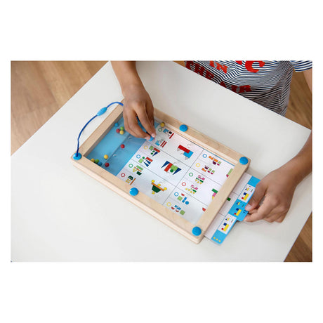 Beleduc Logiplay Holz-Magnetspiel