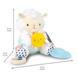 Ty calmp springs pluche knuffel sheppy