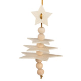 Färben Sie Ihr eigenes Weihnachtshänger-Set Stern