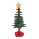 Färbe deinen eigenen hölzernen 3D -Weihnachtsbaum